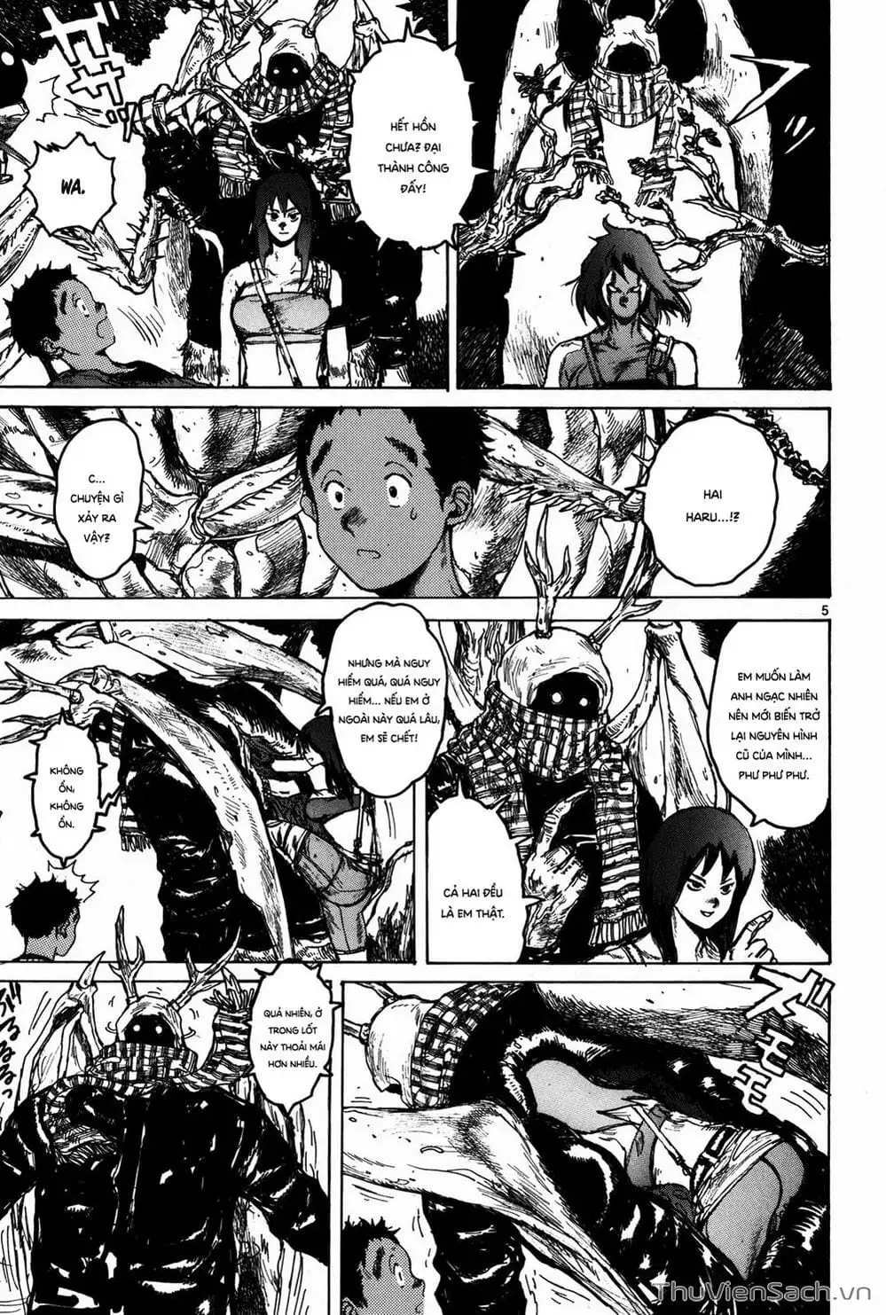 Truyện Tranh Kẻ Mất Trí Và Thế Giới Ma Thuật - Dorohedoro trang 5