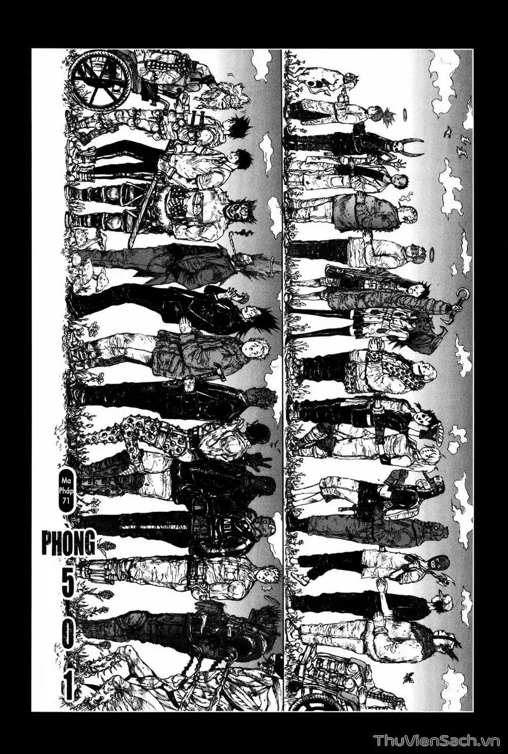 Truyện Tranh Kẻ Mất Trí Và Thế Giới Ma Thuật - Dorohedoro trang 5