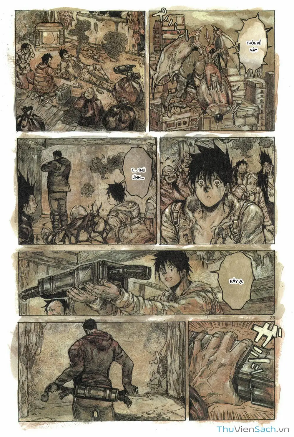 Truyện Tranh Kẻ Mất Trí Và Thế Giới Ma Thuật - Dorohedoro trang 5