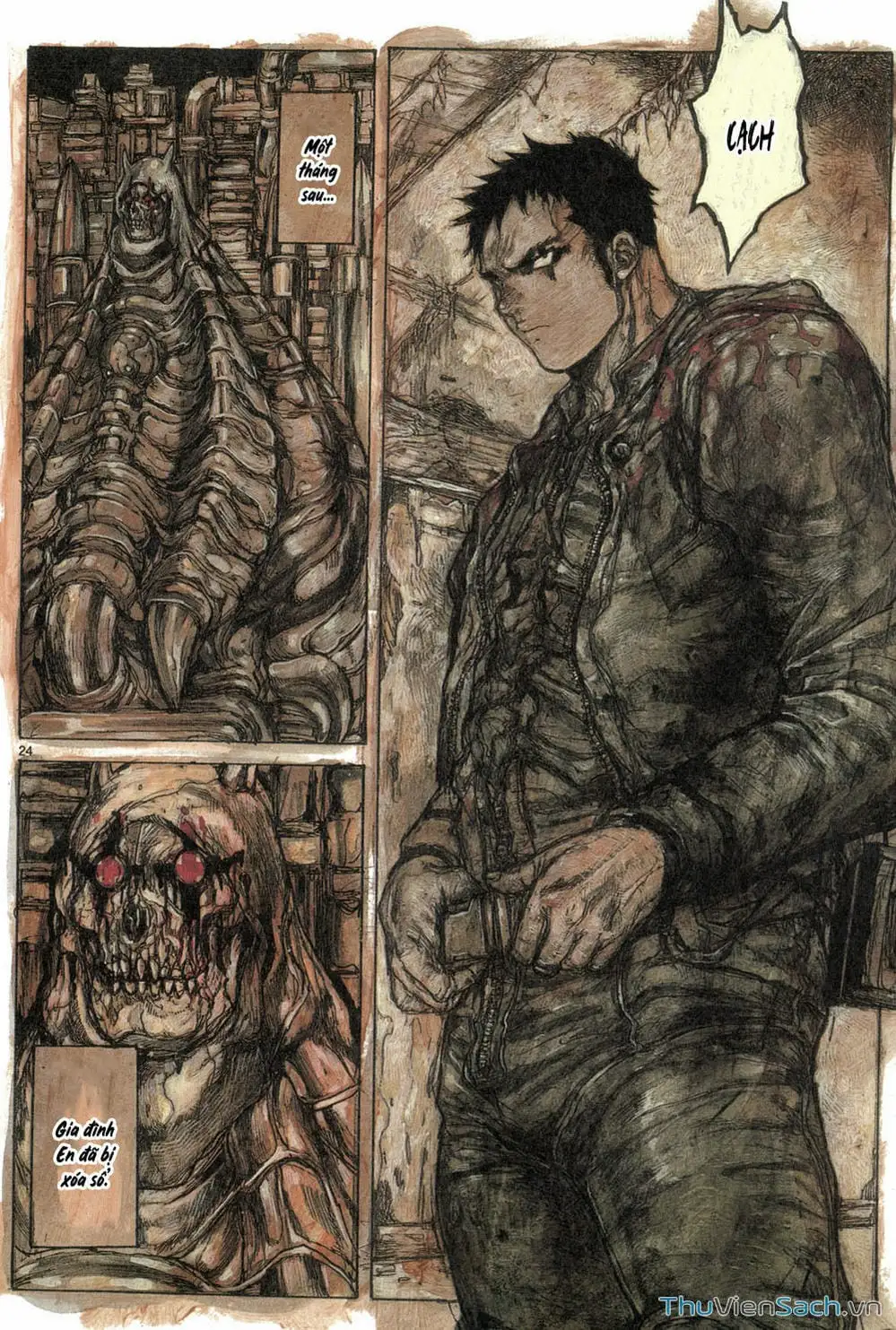 Truyện Tranh Kẻ Mất Trí Và Thế Giới Ma Thuật - Dorohedoro trang 5