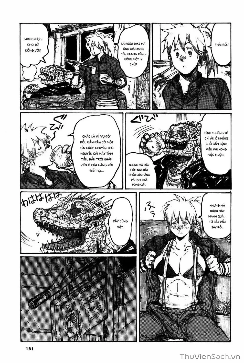 Truyện Tranh Kẻ Mất Trí Và Thế Giới Ma Thuật - Dorohedoro trang 5