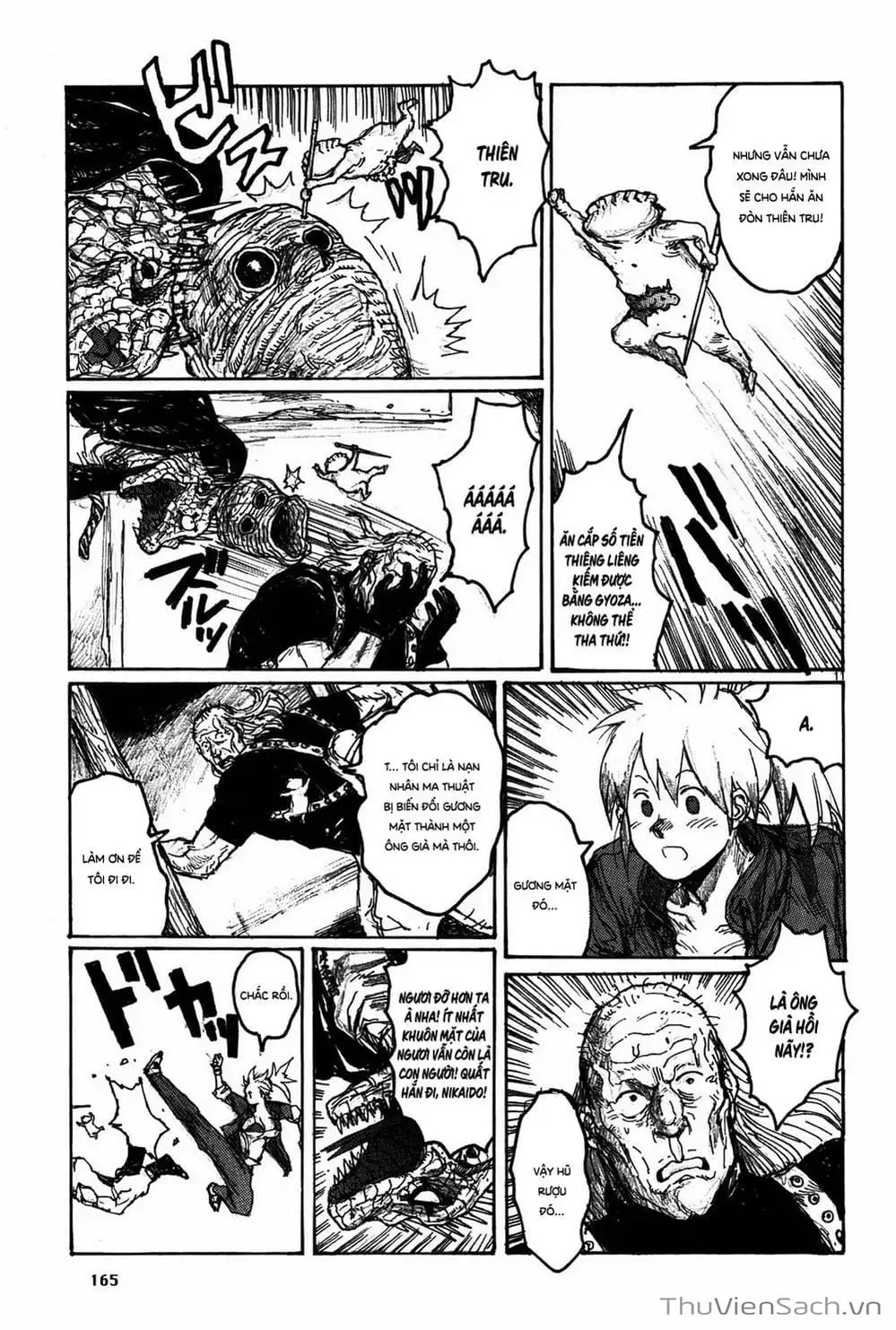 Truyện Tranh Kẻ Mất Trí Và Thế Giới Ma Thuật - Dorohedoro trang 5