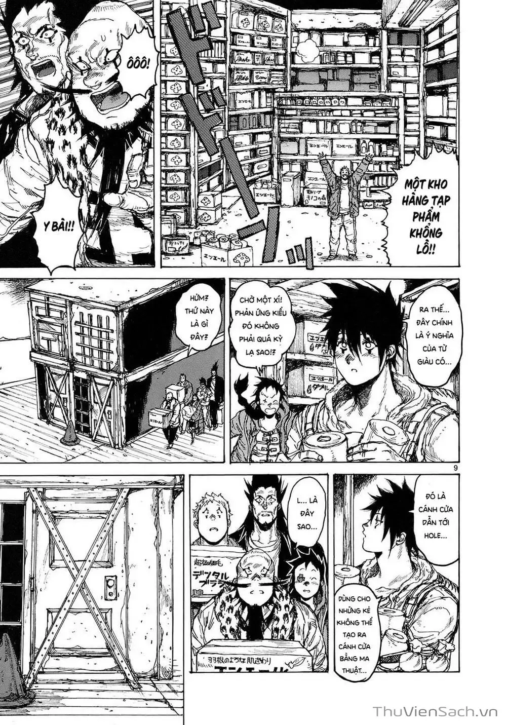 Truyện Tranh Kẻ Mất Trí Và Thế Giới Ma Thuật - Dorohedoro trang 5