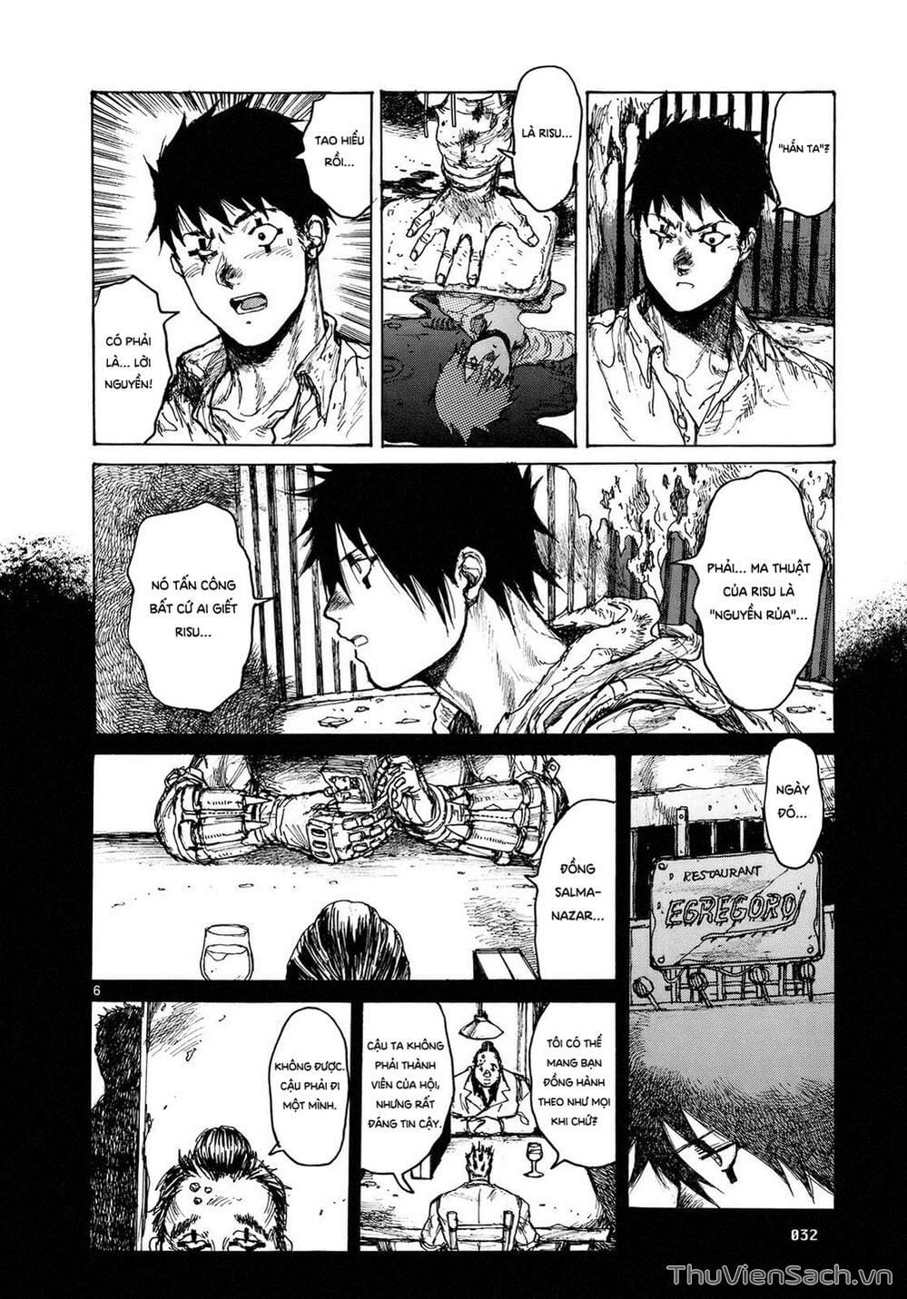 Truyện Tranh Kẻ Mất Trí Và Thế Giới Ma Thuật - Dorohedoro trang 5