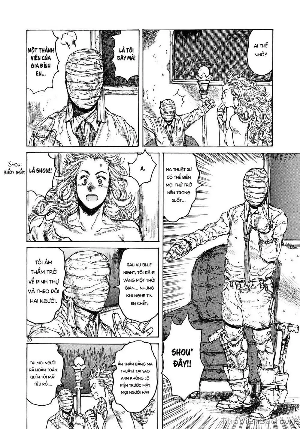 Truyện Tranh Kẻ Mất Trí Và Thế Giới Ma Thuật - Dorohedoro trang 5