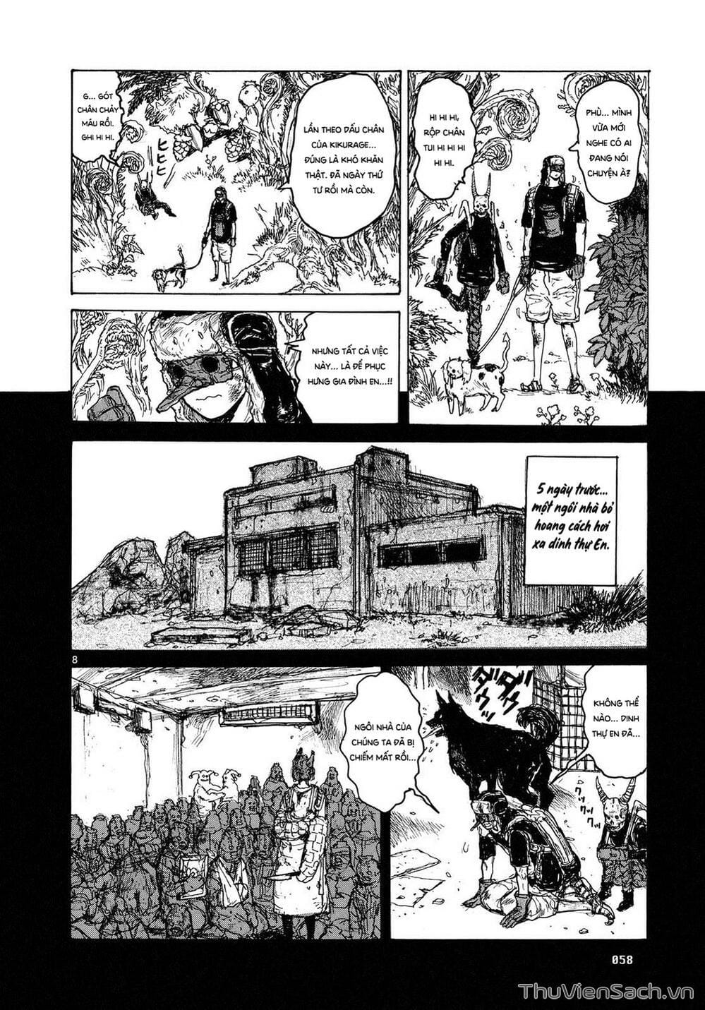 Truyện Tranh Kẻ Mất Trí Và Thế Giới Ma Thuật - Dorohedoro trang 5