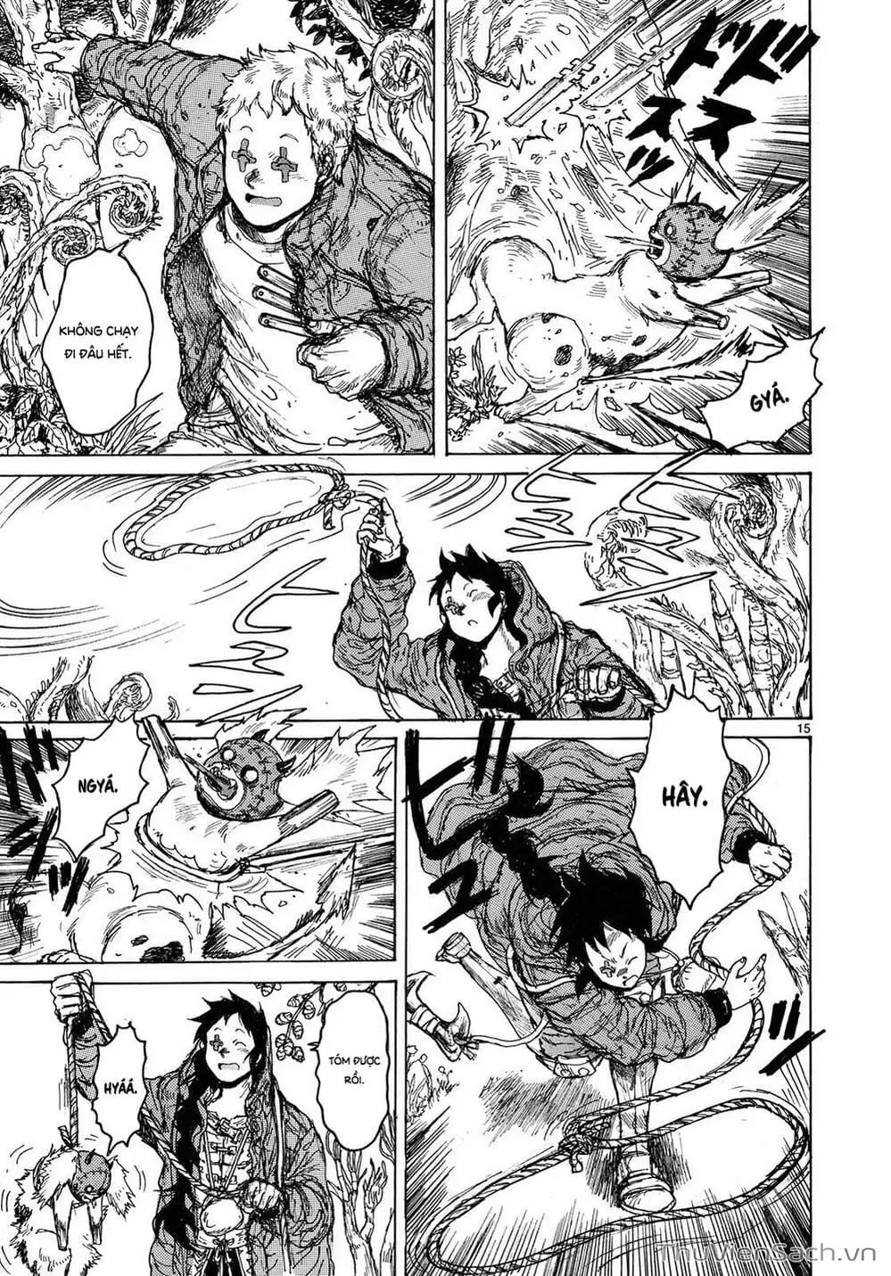 Truyện Tranh Kẻ Mất Trí Và Thế Giới Ma Thuật - Dorohedoro trang 5