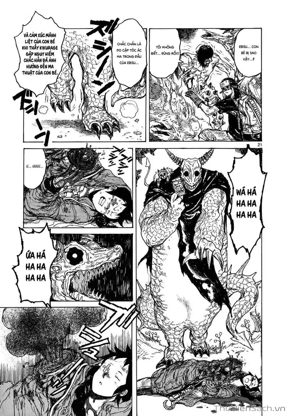 Truyện Tranh Kẻ Mất Trí Và Thế Giới Ma Thuật - Dorohedoro trang 5