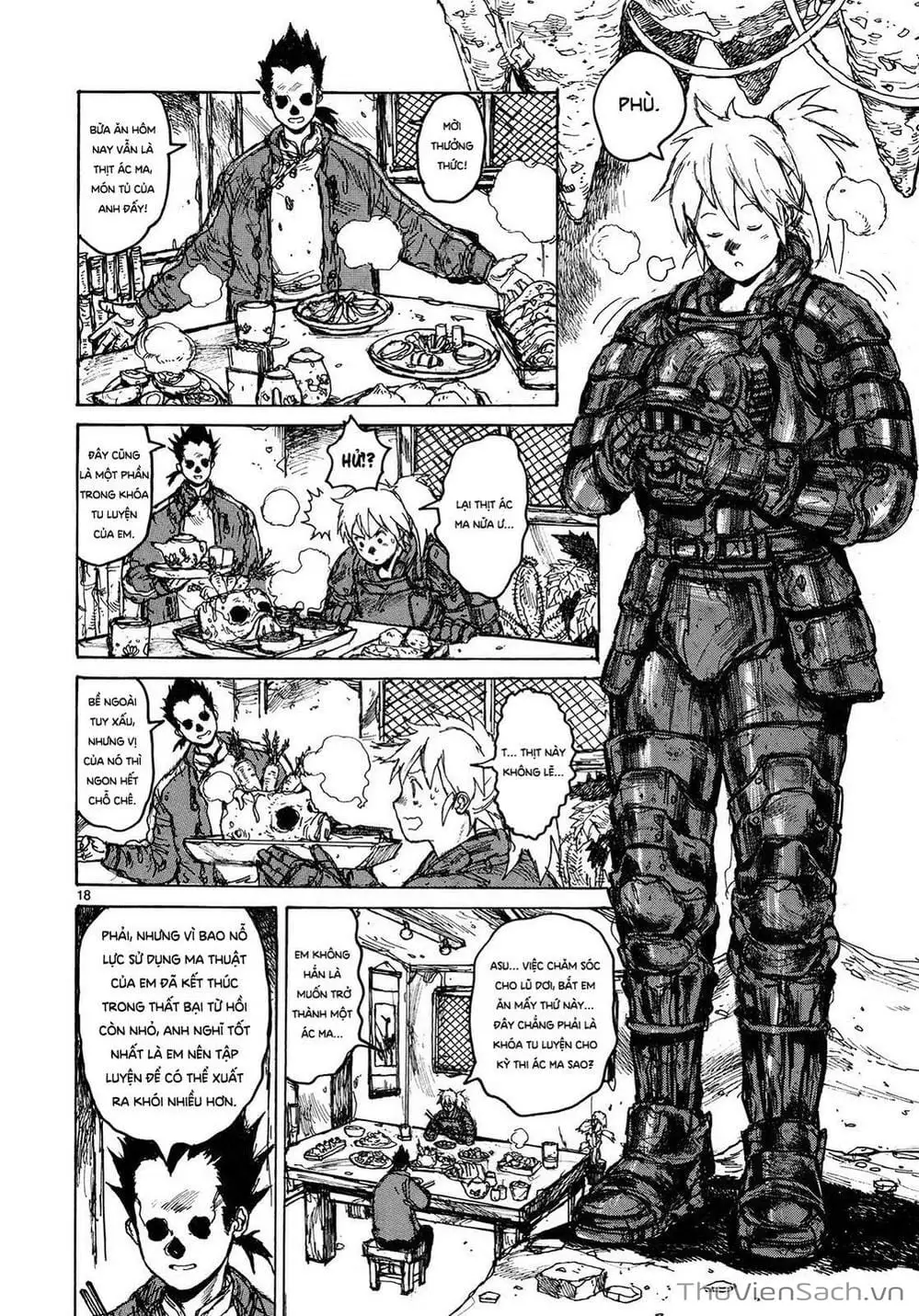 Truyện Tranh Kẻ Mất Trí Và Thế Giới Ma Thuật - Dorohedoro trang 5
