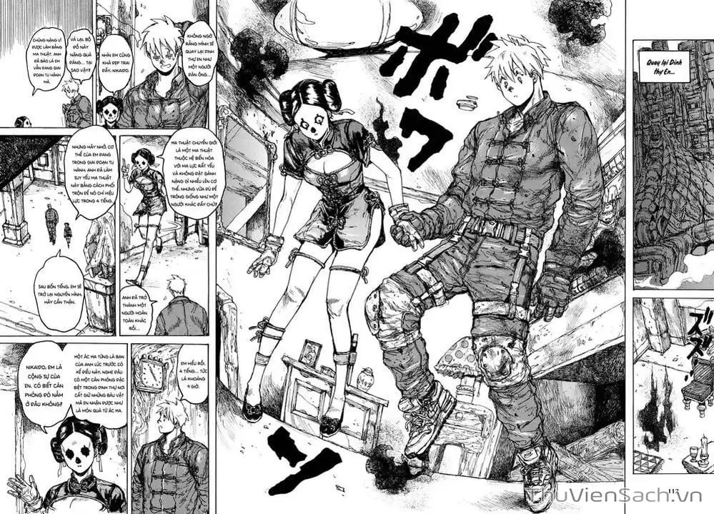 Truyện Tranh Kẻ Mất Trí Và Thế Giới Ma Thuật - Dorohedoro trang 5