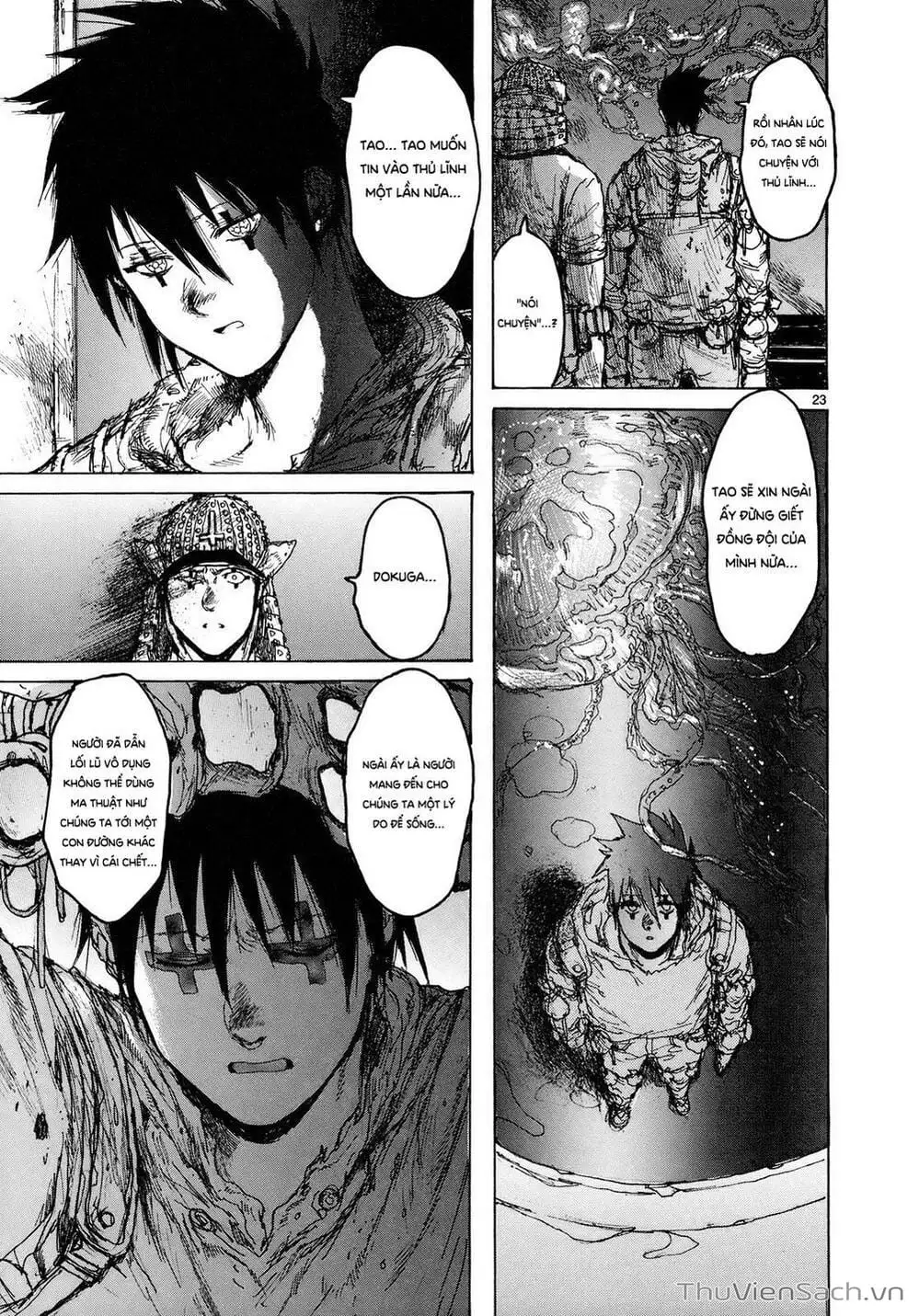 Truyện Tranh Kẻ Mất Trí Và Thế Giới Ma Thuật - Dorohedoro trang 5