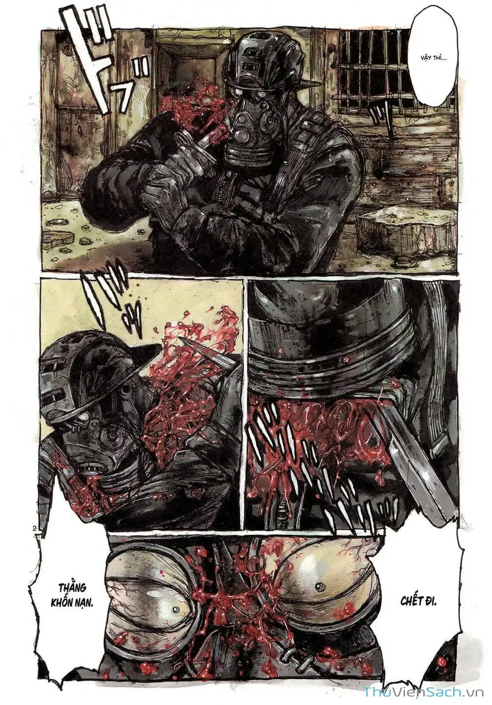 Truyện Tranh Kẻ Mất Trí Và Thế Giới Ma Thuật - Dorohedoro trang 5