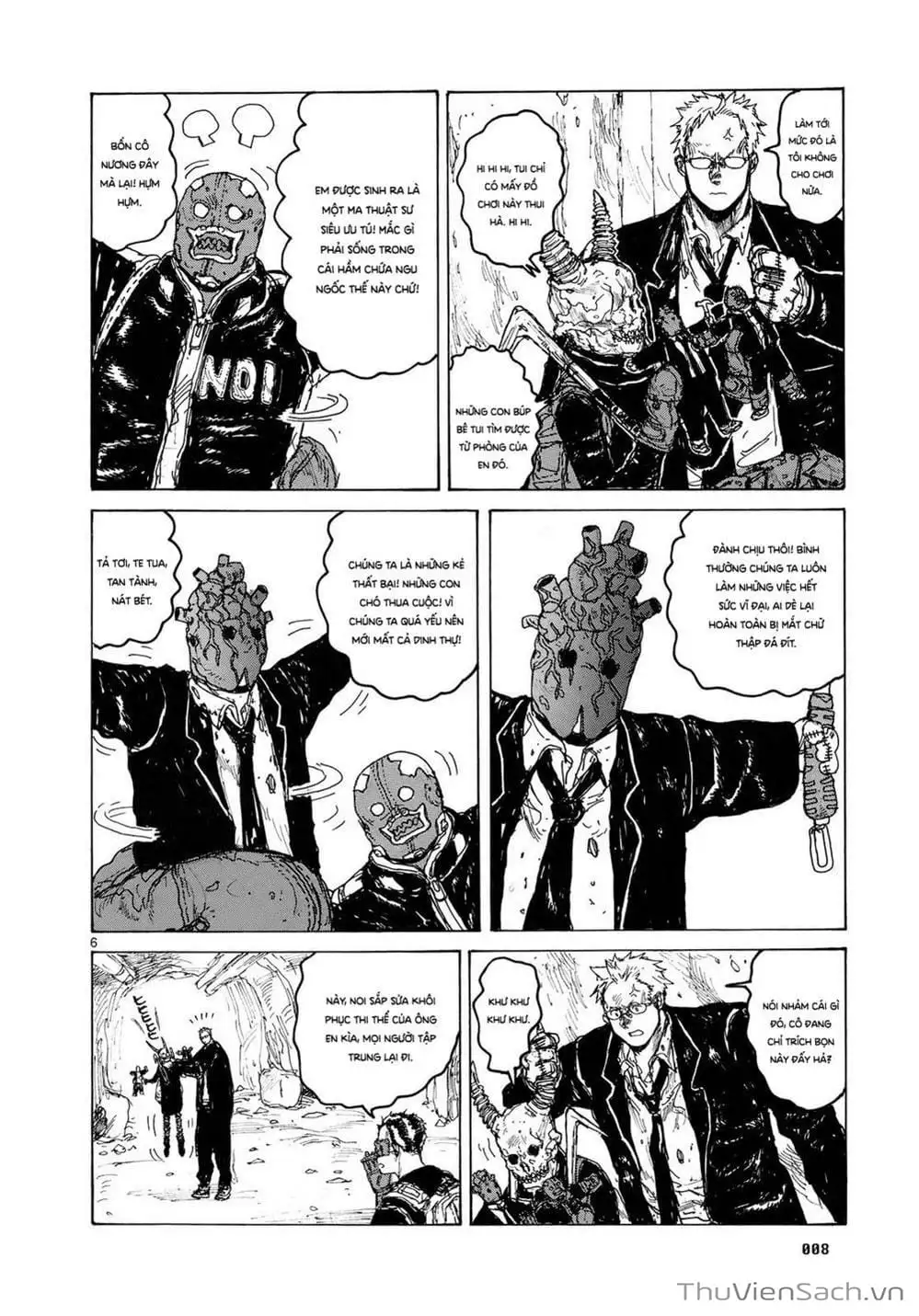 Truyện Tranh Kẻ Mất Trí Và Thế Giới Ma Thuật - Dorohedoro trang 5
