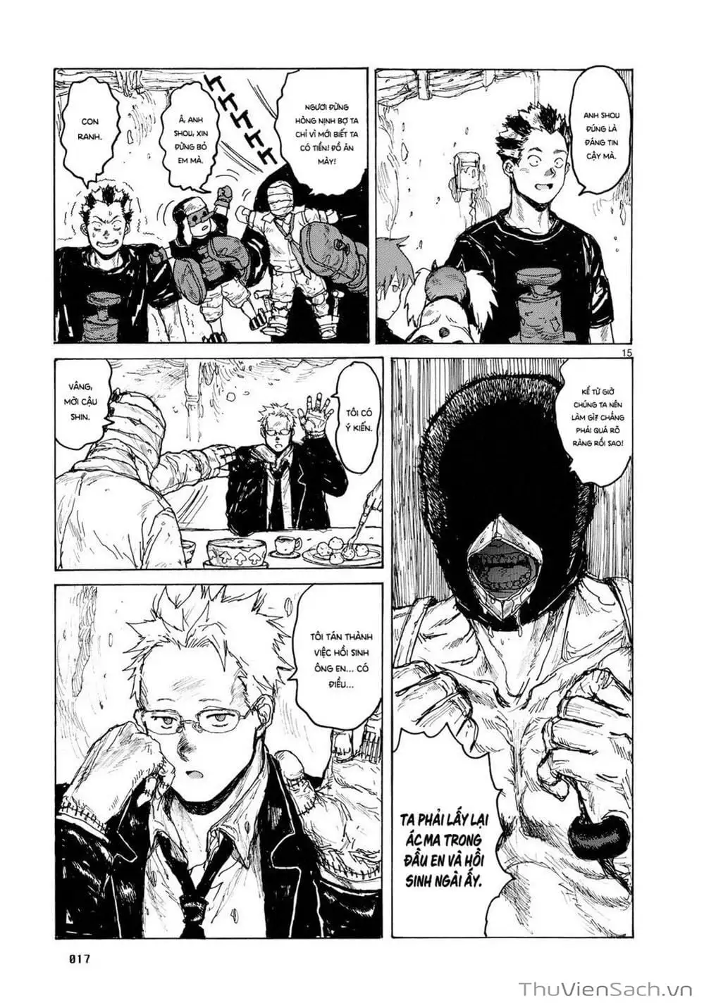 Truyện Tranh Kẻ Mất Trí Và Thế Giới Ma Thuật - Dorohedoro trang 5