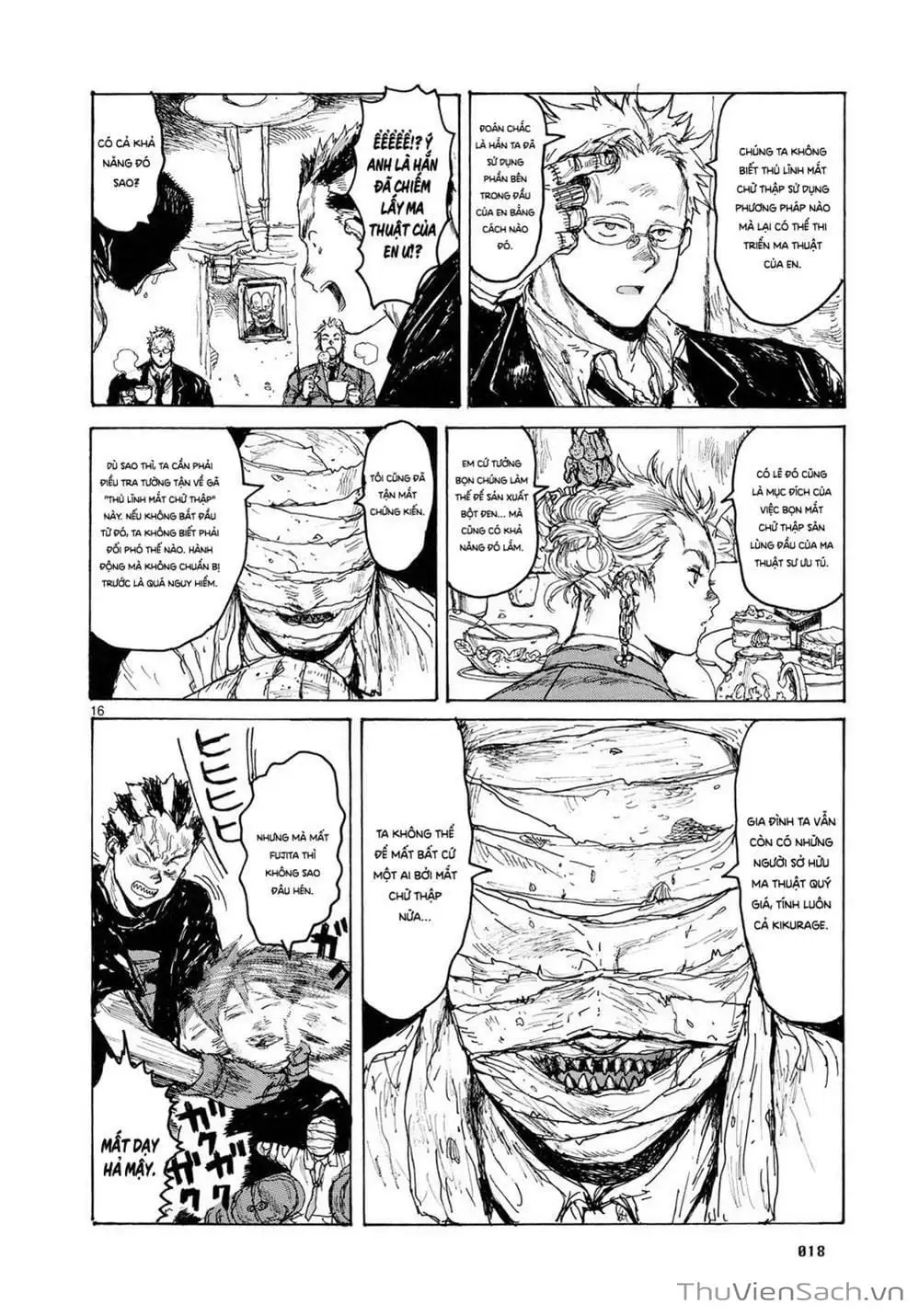 Truyện Tranh Kẻ Mất Trí Và Thế Giới Ma Thuật - Dorohedoro trang 5