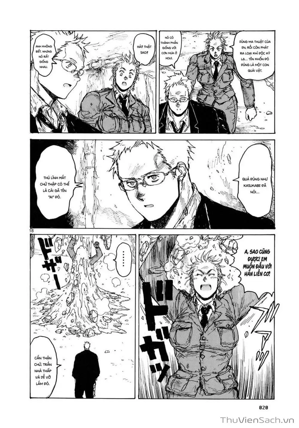 Truyện Tranh Kẻ Mất Trí Và Thế Giới Ma Thuật - Dorohedoro trang 5