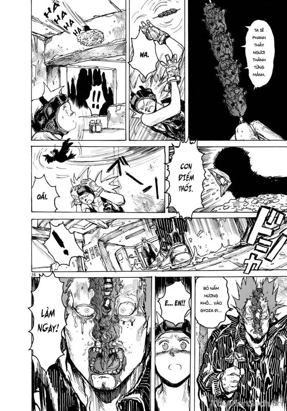 Truyện Tranh Kẻ Mất Trí Và Thế Giới Ma Thuật - Dorohedoro trang 5