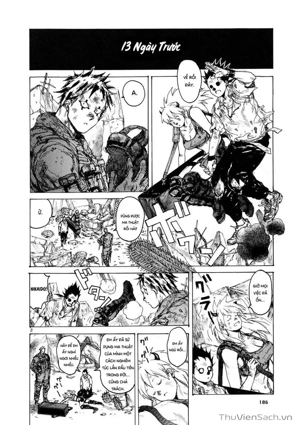 Truyện Tranh Kẻ Mất Trí Và Thế Giới Ma Thuật - Dorohedoro trang 5