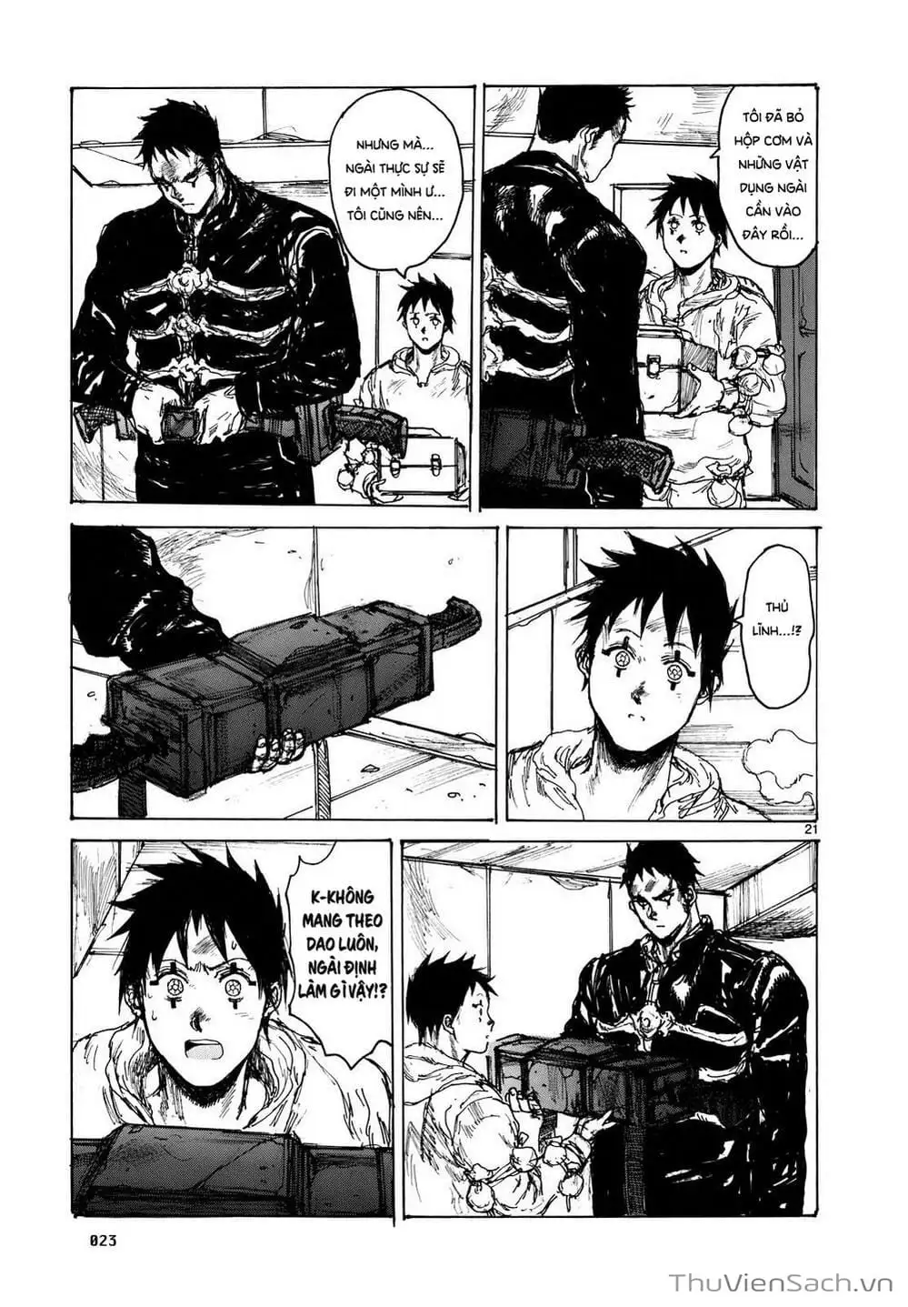 Truyện Tranh Kẻ Mất Trí Và Thế Giới Ma Thuật - Dorohedoro trang 5