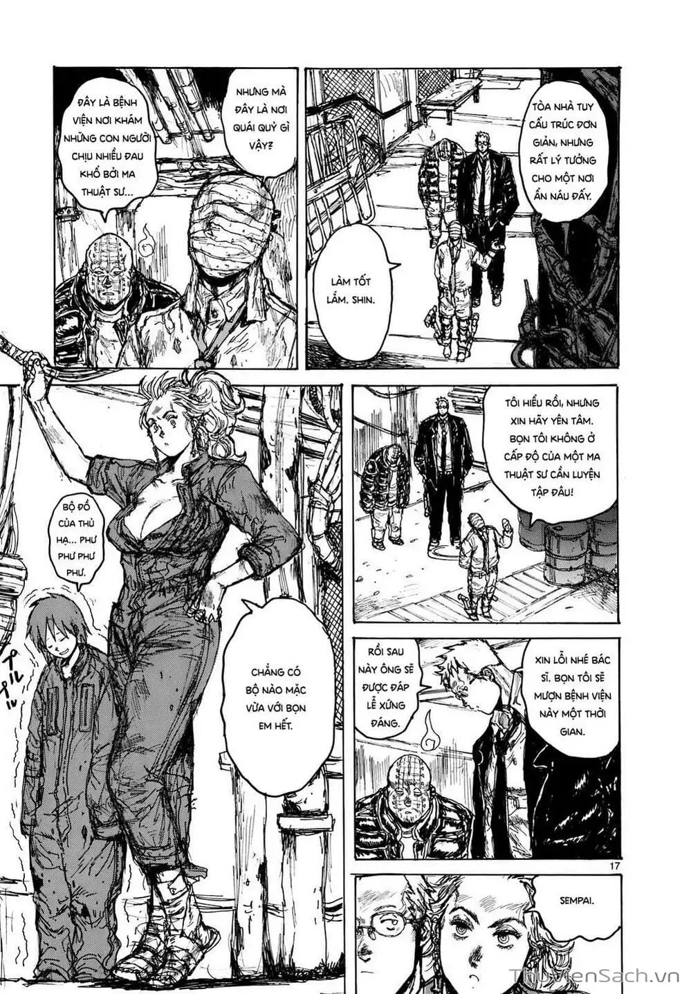 Truyện Tranh Kẻ Mất Trí Và Thế Giới Ma Thuật - Dorohedoro trang 5