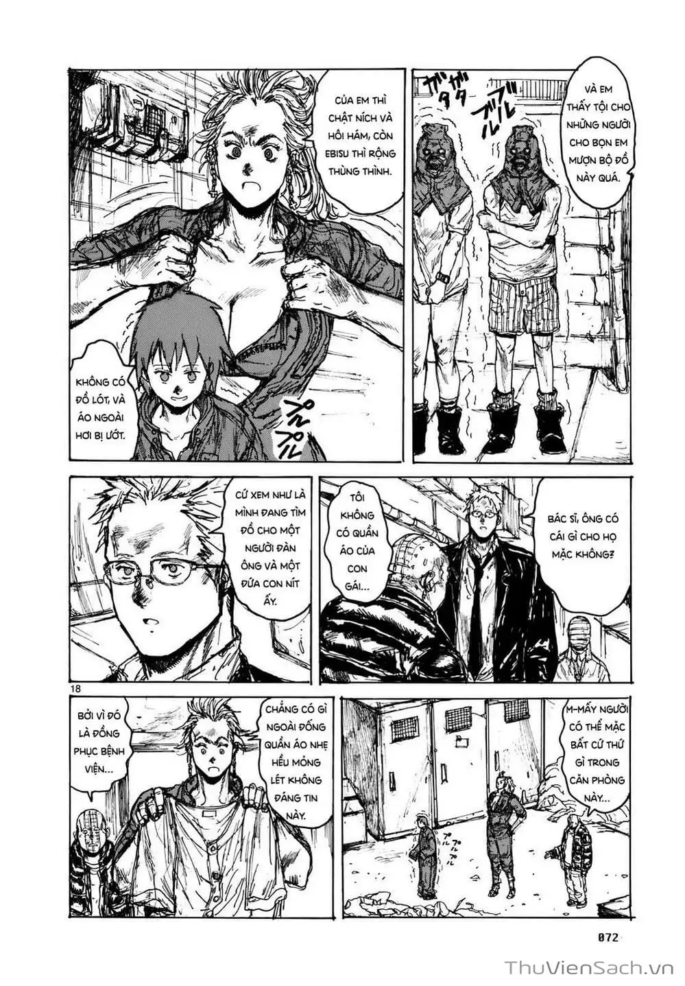 Truyện Tranh Kẻ Mất Trí Và Thế Giới Ma Thuật - Dorohedoro trang 5