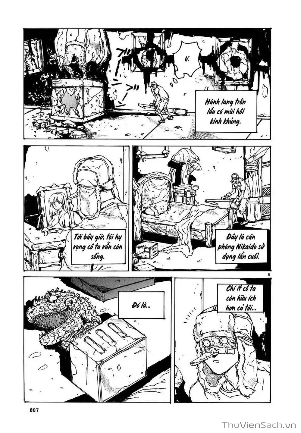 Truyện Tranh Kẻ Mất Trí Và Thế Giới Ma Thuật - Dorohedoro trang 5