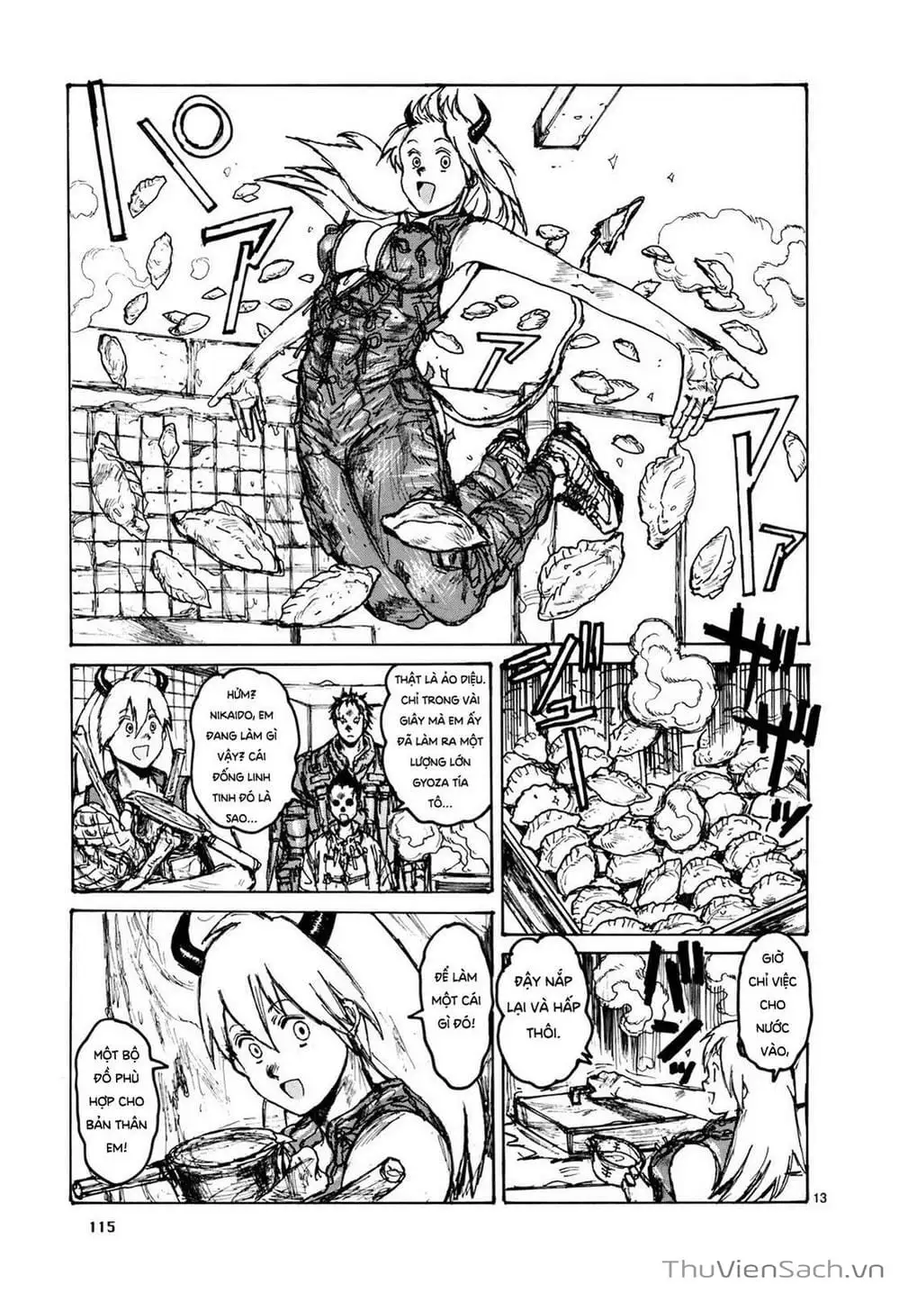 Truyện Tranh Kẻ Mất Trí Và Thế Giới Ma Thuật - Dorohedoro trang 5