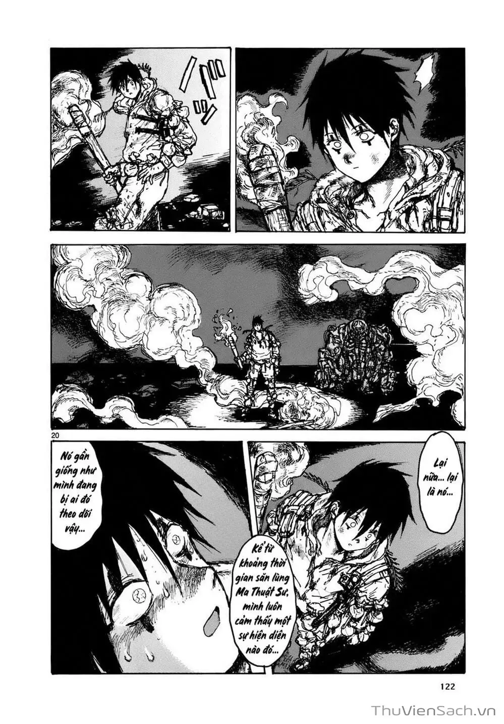 Truyện Tranh Kẻ Mất Trí Và Thế Giới Ma Thuật - Dorohedoro trang 5