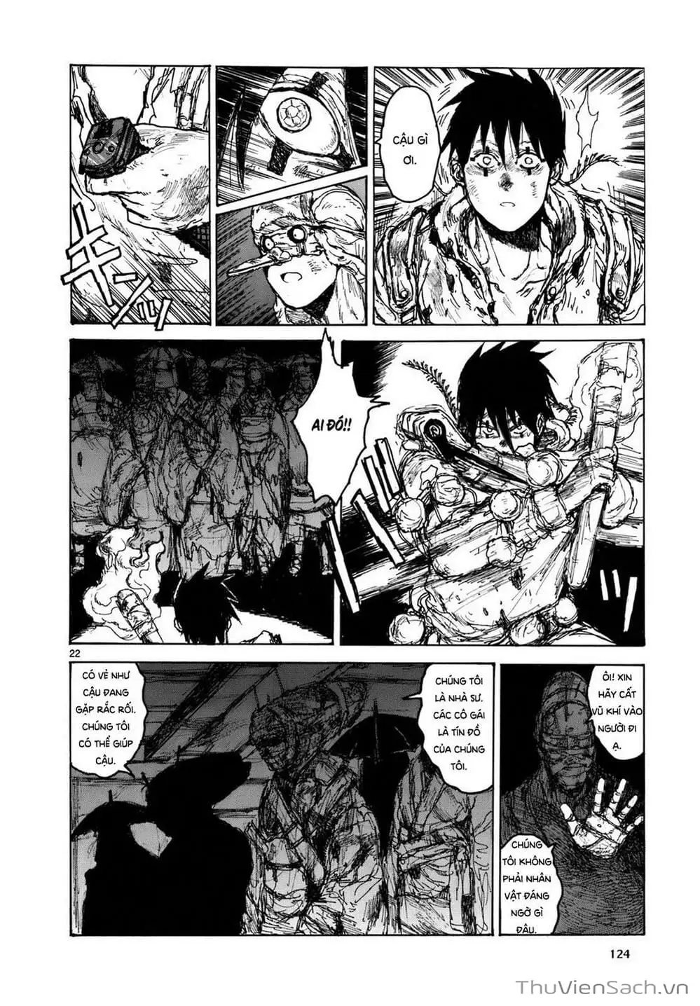 Truyện Tranh Kẻ Mất Trí Và Thế Giới Ma Thuật - Dorohedoro trang 5