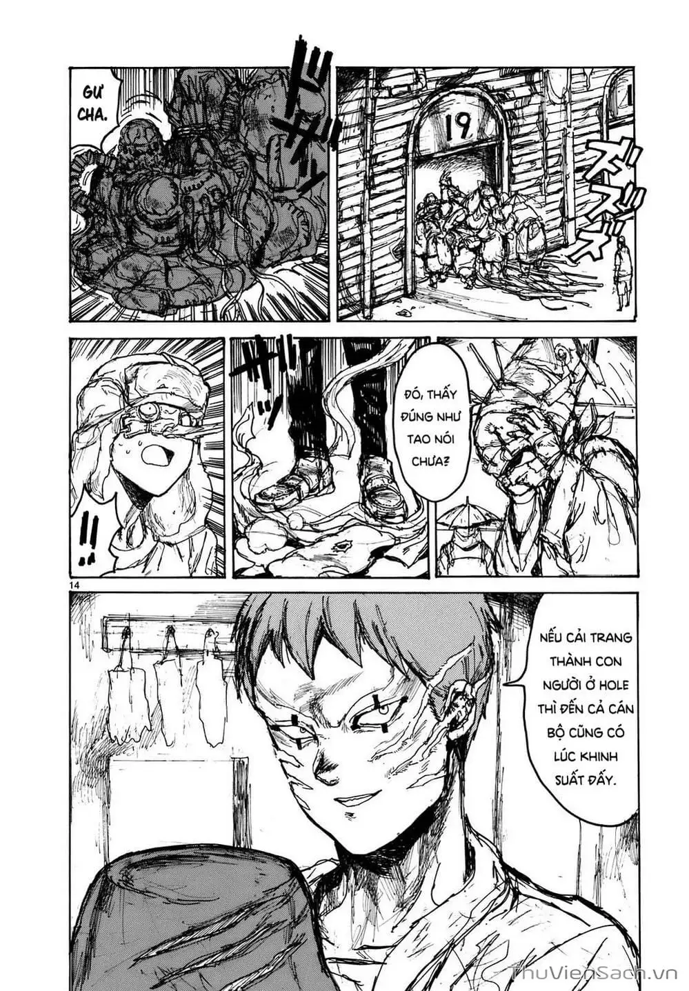 Truyện Tranh Kẻ Mất Trí Và Thế Giới Ma Thuật - Dorohedoro trang 5