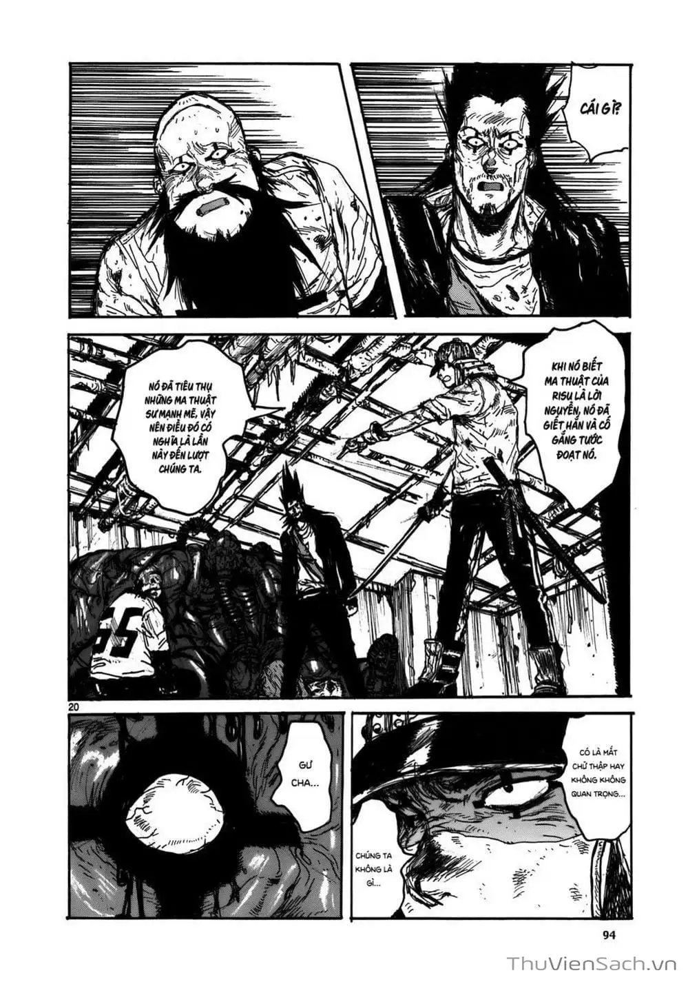 Truyện Tranh Kẻ Mất Trí Và Thế Giới Ma Thuật - Dorohedoro trang 5