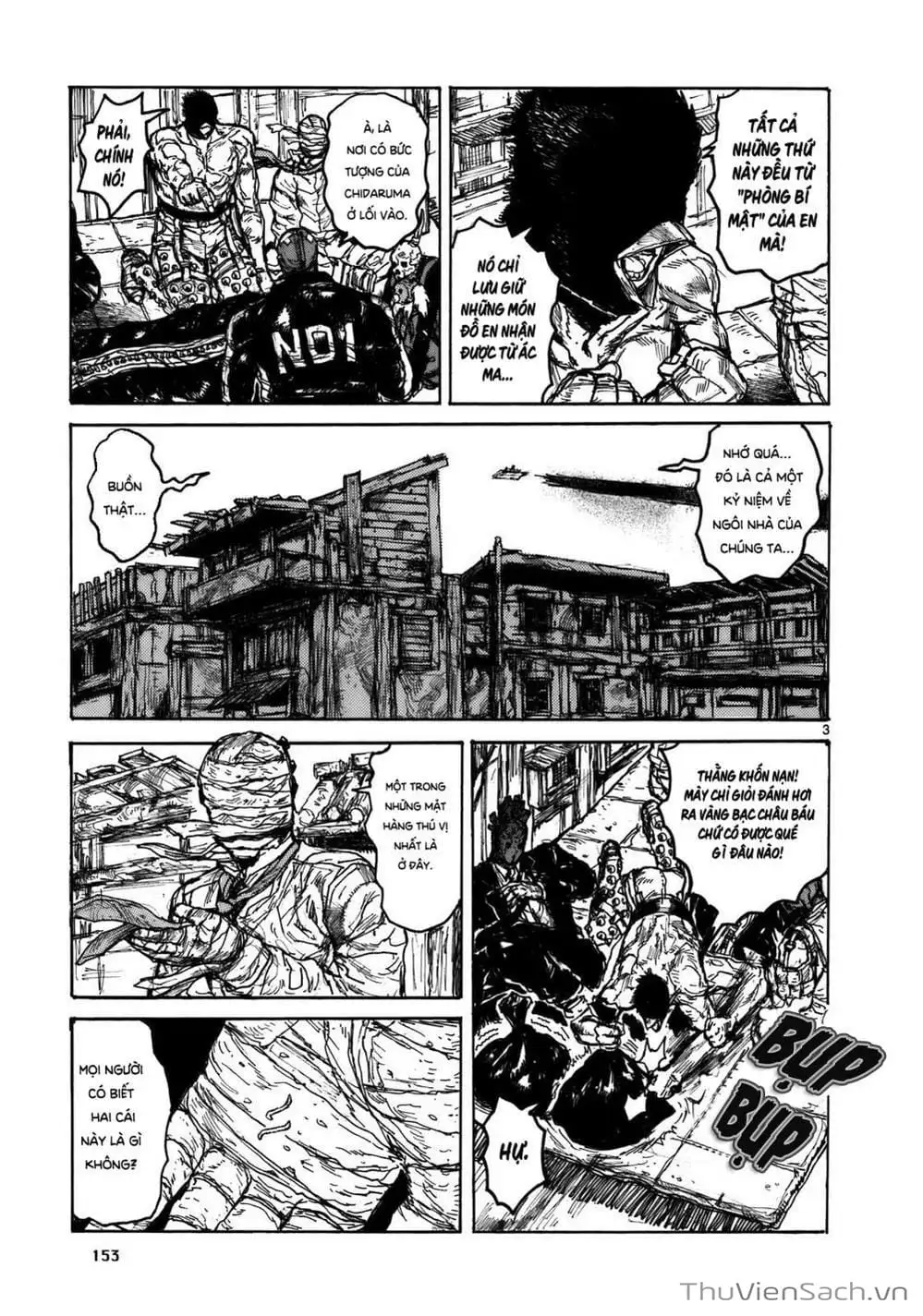 Truyện Tranh Kẻ Mất Trí Và Thế Giới Ma Thuật - Dorohedoro trang 5
