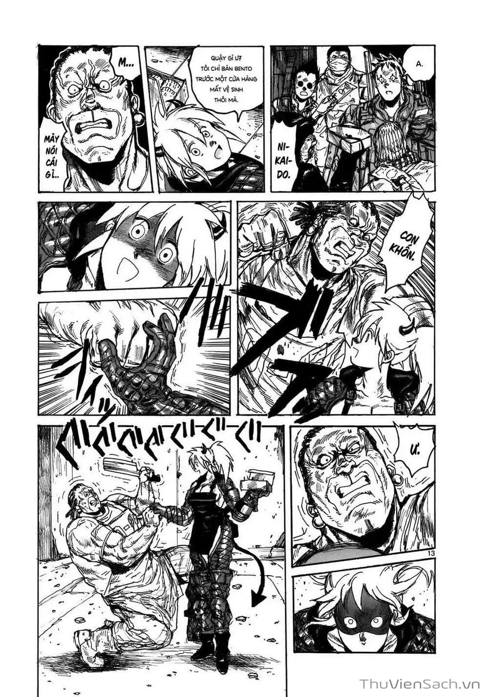 Truyện Tranh Kẻ Mất Trí Và Thế Giới Ma Thuật - Dorohedoro trang 5