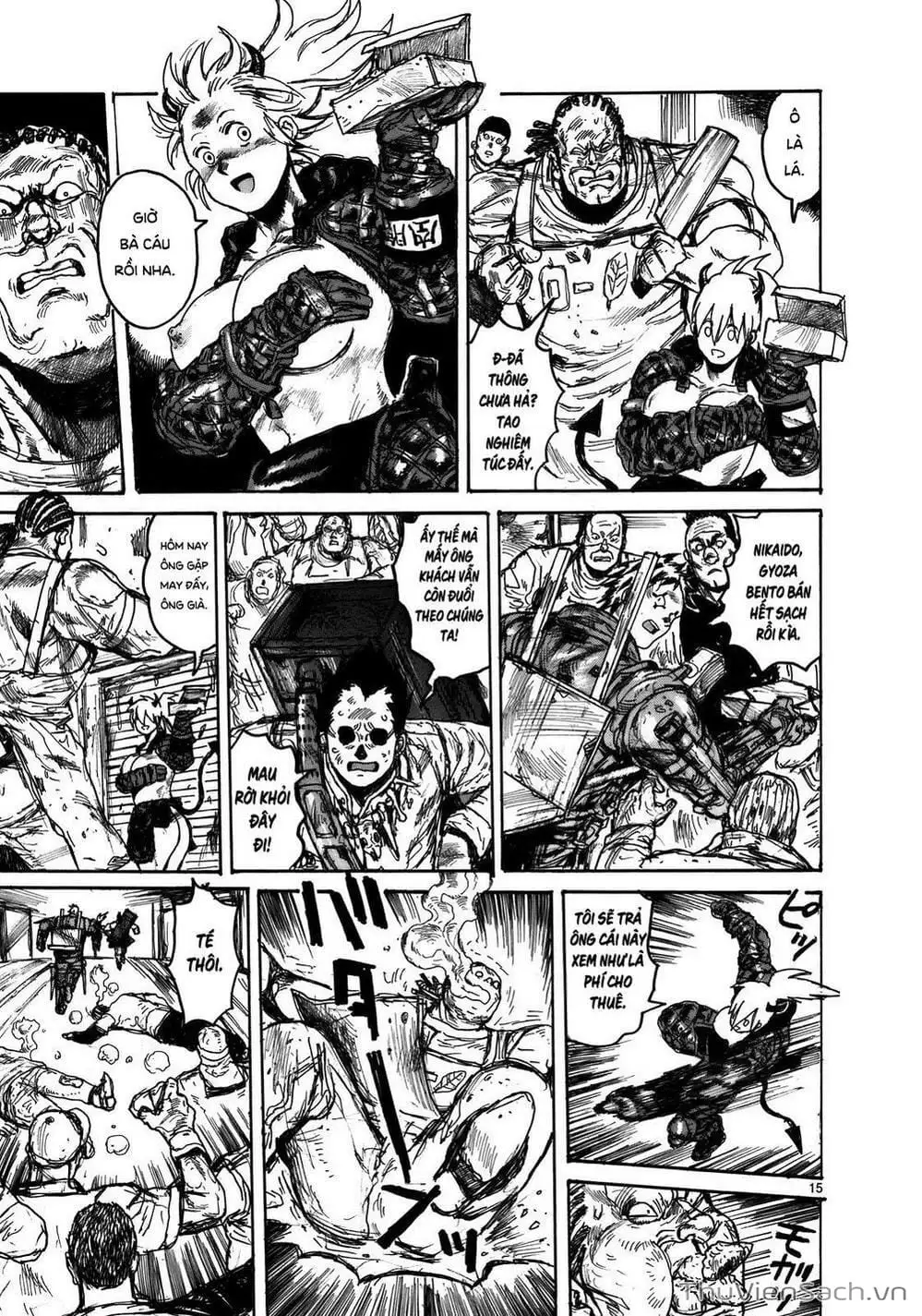 Truyện Tranh Kẻ Mất Trí Và Thế Giới Ma Thuật - Dorohedoro trang 5