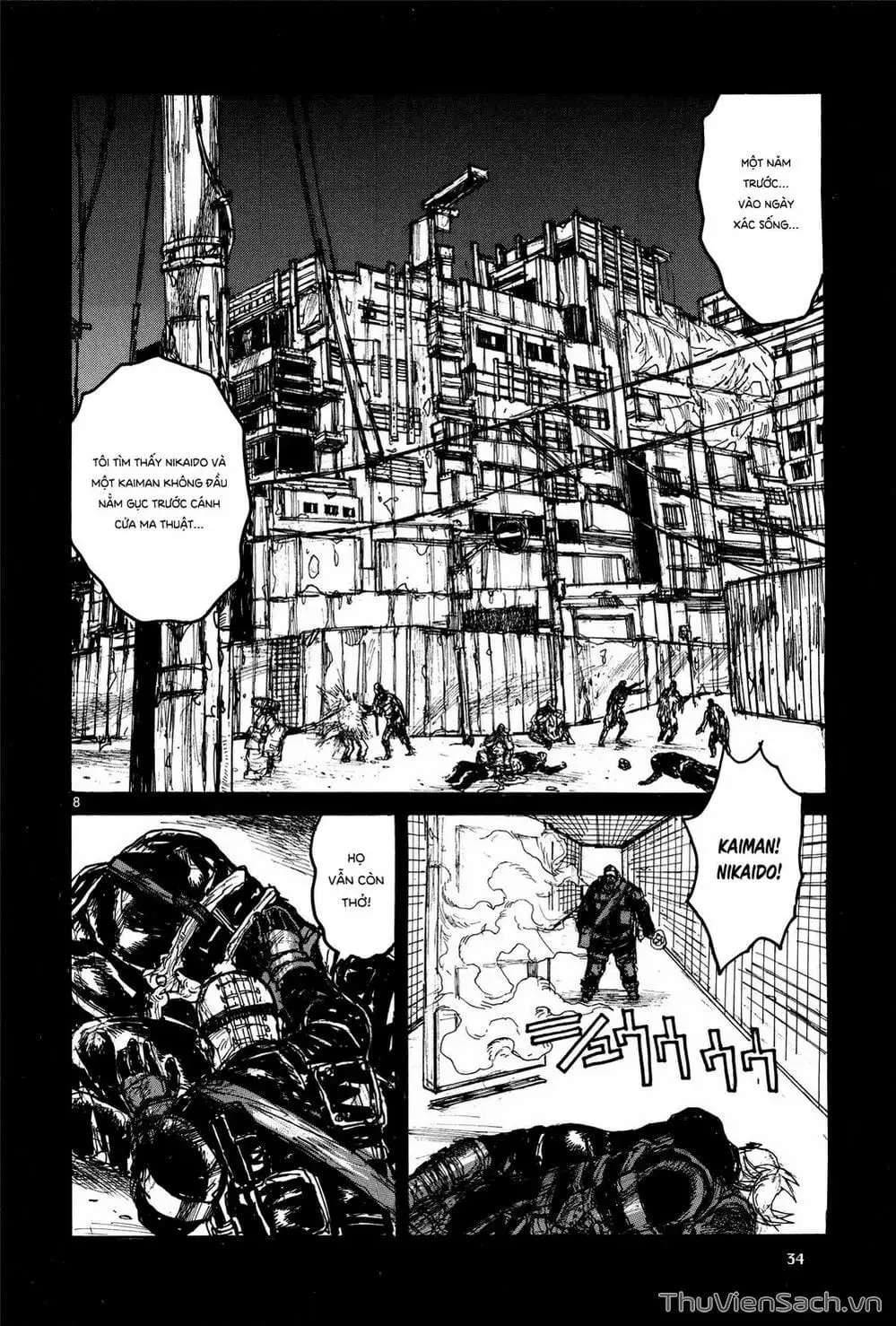 Truyện Tranh Kẻ Mất Trí Và Thế Giới Ma Thuật - Dorohedoro trang 5