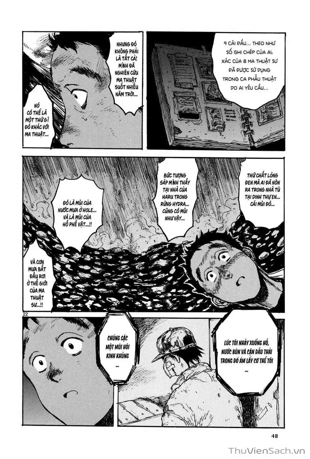 Truyện Tranh Kẻ Mất Trí Và Thế Giới Ma Thuật - Dorohedoro trang 5