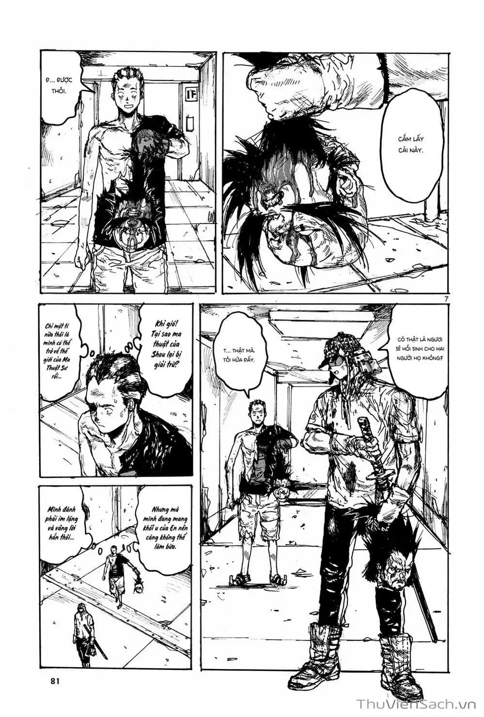 Truyện Tranh Kẻ Mất Trí Và Thế Giới Ma Thuật - Dorohedoro trang 5