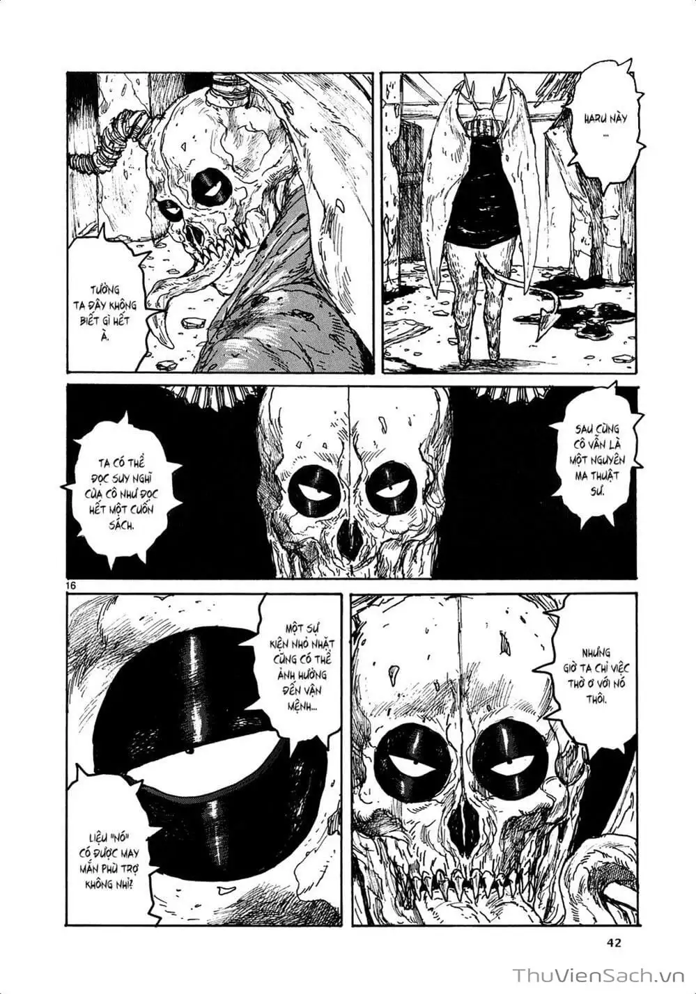 Truyện Tranh Kẻ Mất Trí Và Thế Giới Ma Thuật - Dorohedoro trang 5