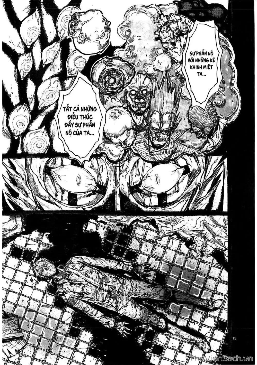 Truyện Tranh Kẻ Mất Trí Và Thế Giới Ma Thuật - Dorohedoro trang 5