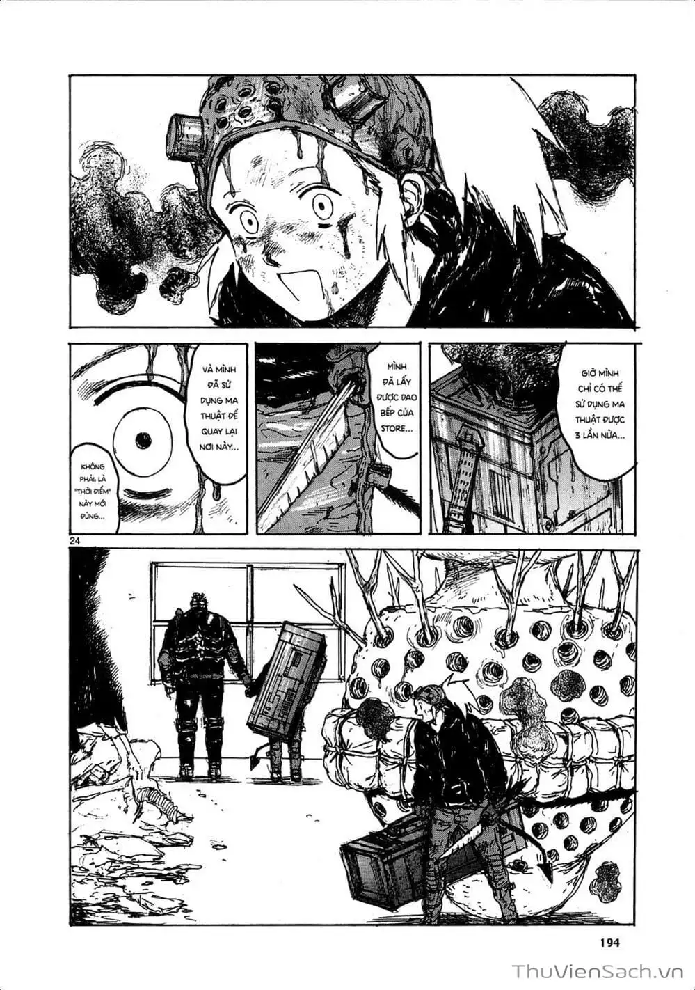 Truyện Tranh Kẻ Mất Trí Và Thế Giới Ma Thuật - Dorohedoro trang 5