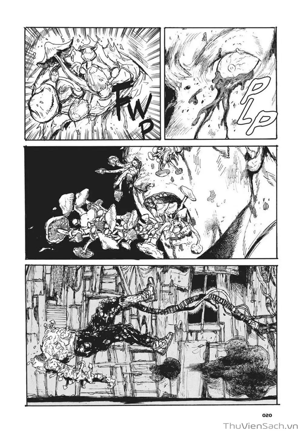 Truyện Tranh Kẻ Mất Trí Và Thế Giới Ma Thuật - Dorohedoro trang 5