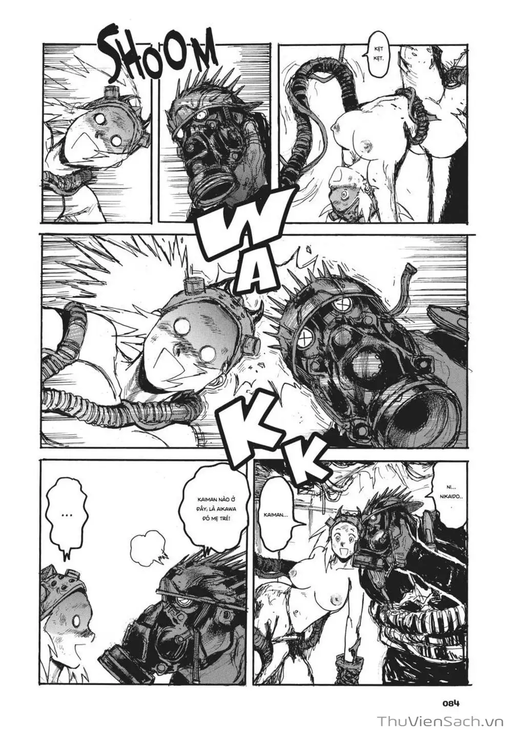 Truyện Tranh Kẻ Mất Trí Và Thế Giới Ma Thuật - Dorohedoro trang 5