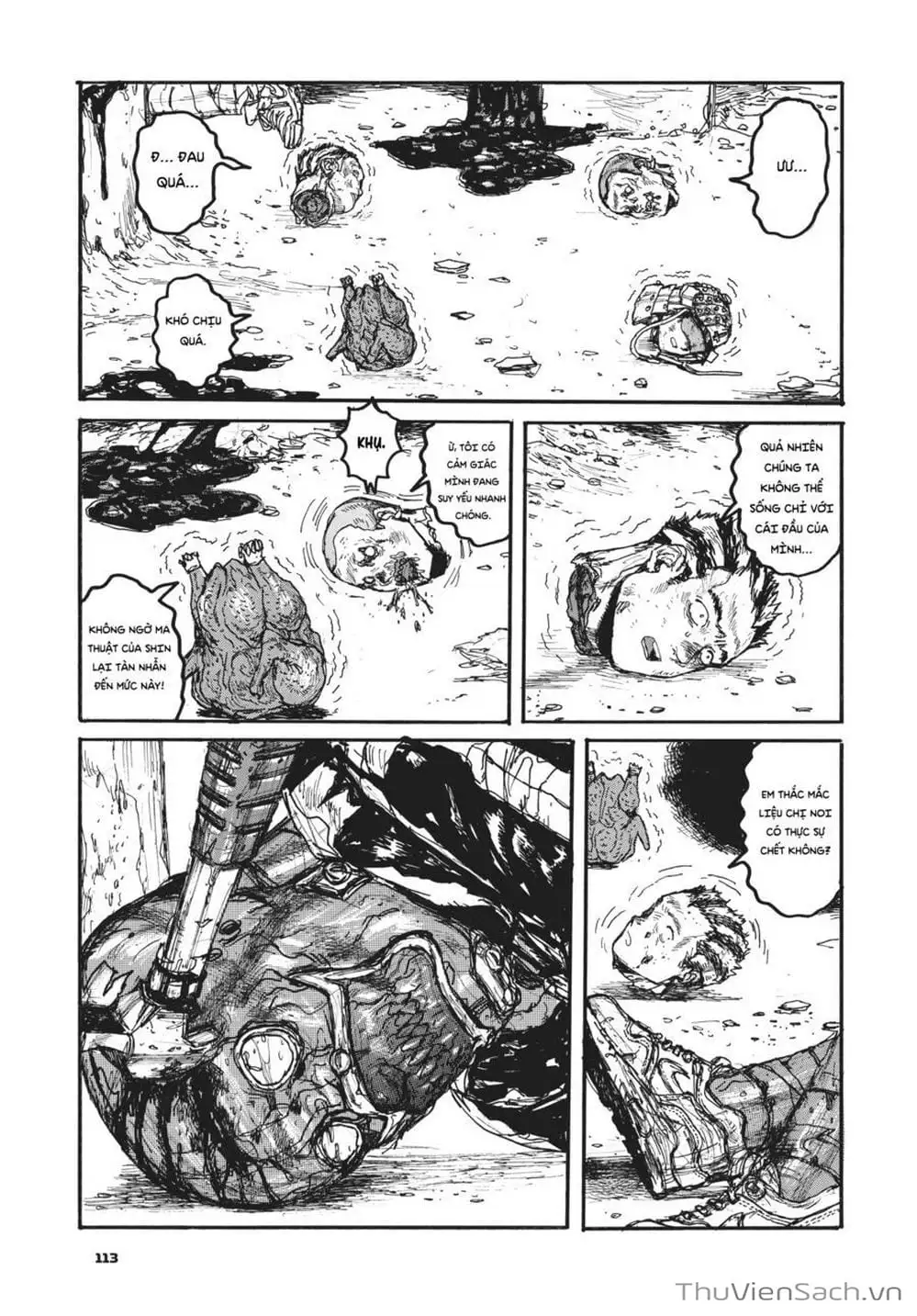 Truyện Tranh Kẻ Mất Trí Và Thế Giới Ma Thuật - Dorohedoro trang 5