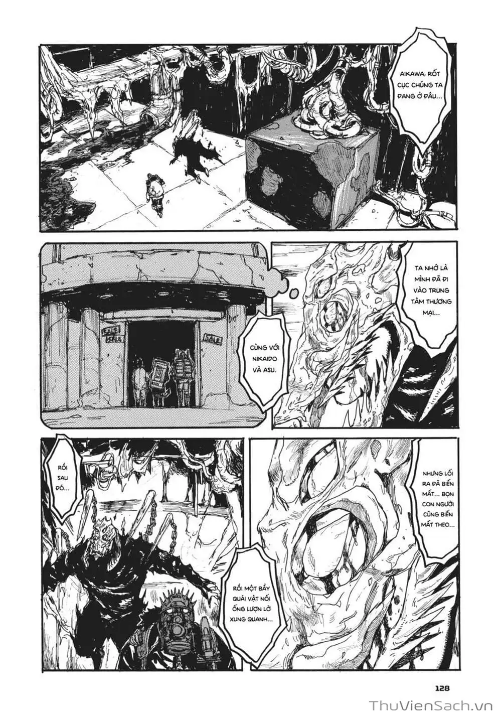 Truyện Tranh Kẻ Mất Trí Và Thế Giới Ma Thuật - Dorohedoro trang 5