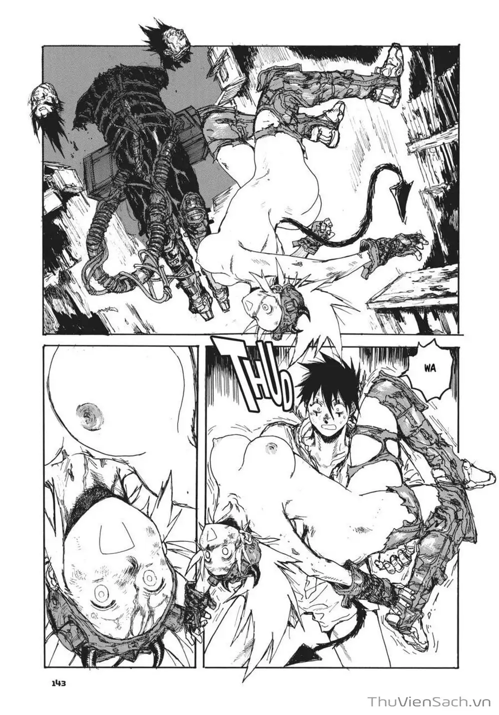 Truyện Tranh Kẻ Mất Trí Và Thế Giới Ma Thuật - Dorohedoro trang 5