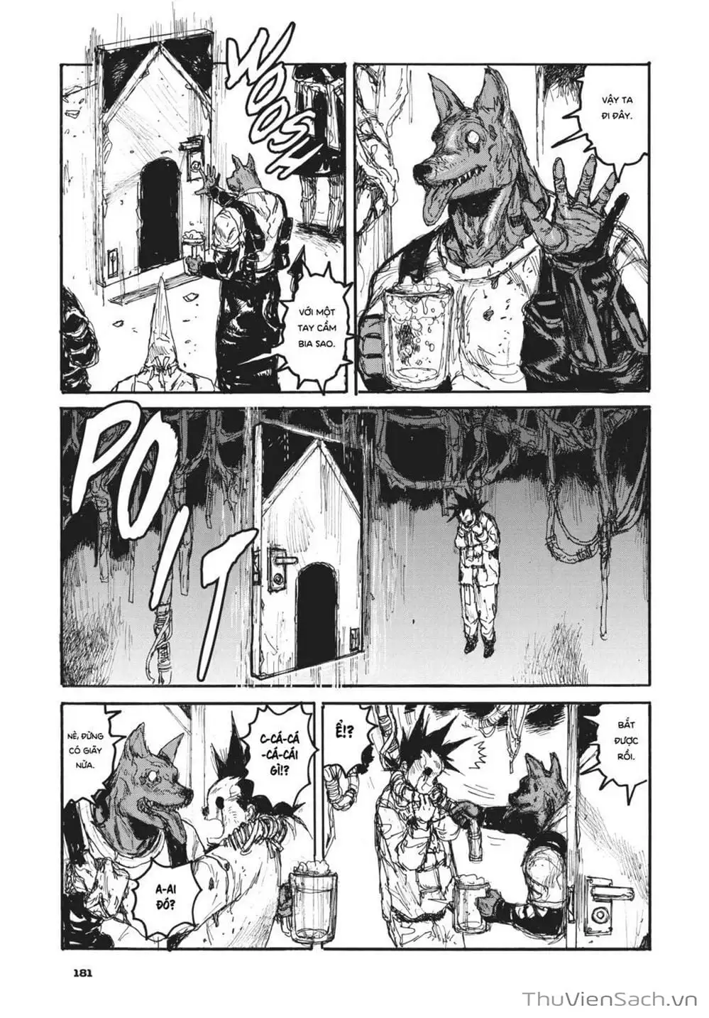 Truyện Tranh Kẻ Mất Trí Và Thế Giới Ma Thuật - Dorohedoro trang 5