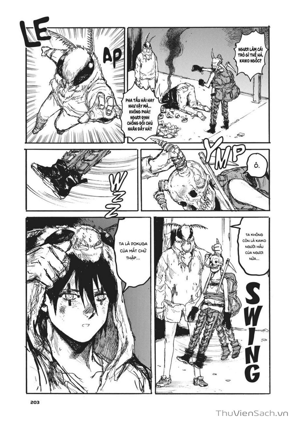 Truyện Tranh Kẻ Mất Trí Và Thế Giới Ma Thuật - Dorohedoro trang 5