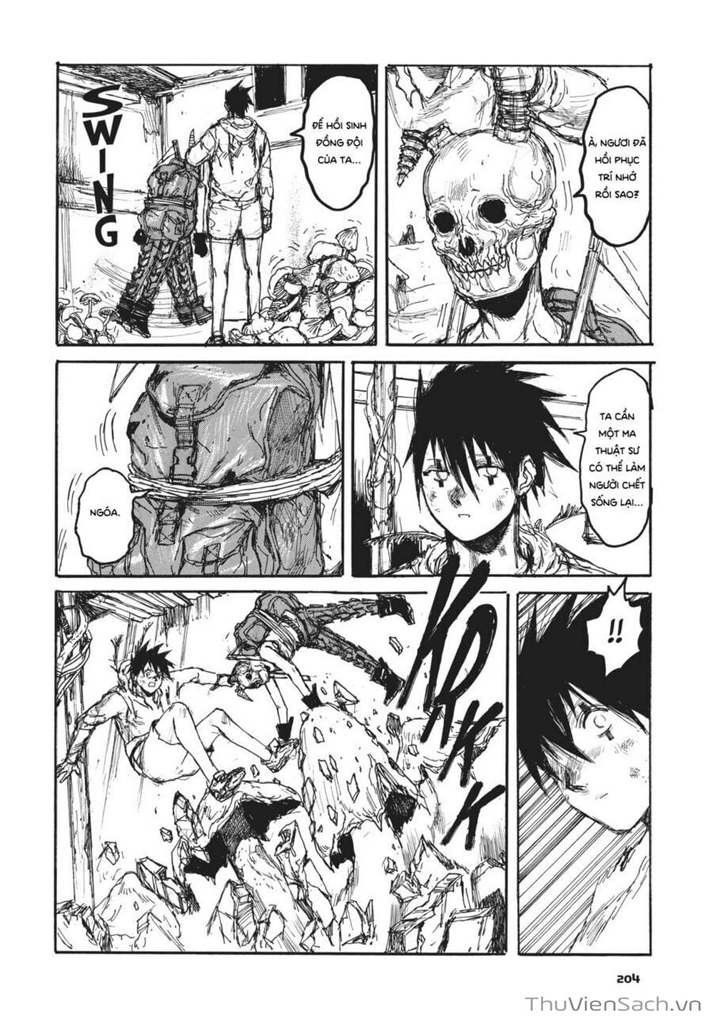 Truyện Tranh Kẻ Mất Trí Và Thế Giới Ma Thuật - Dorohedoro trang 5