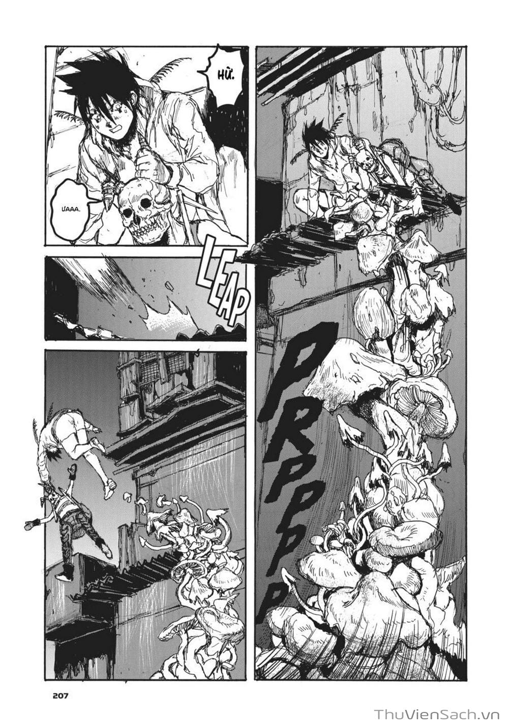 Truyện Tranh Kẻ Mất Trí Và Thế Giới Ma Thuật - Dorohedoro trang 5