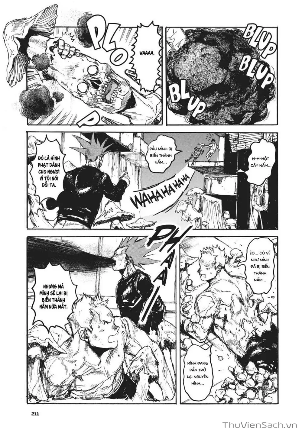 Truyện Tranh Kẻ Mất Trí Và Thế Giới Ma Thuật - Dorohedoro trang 5